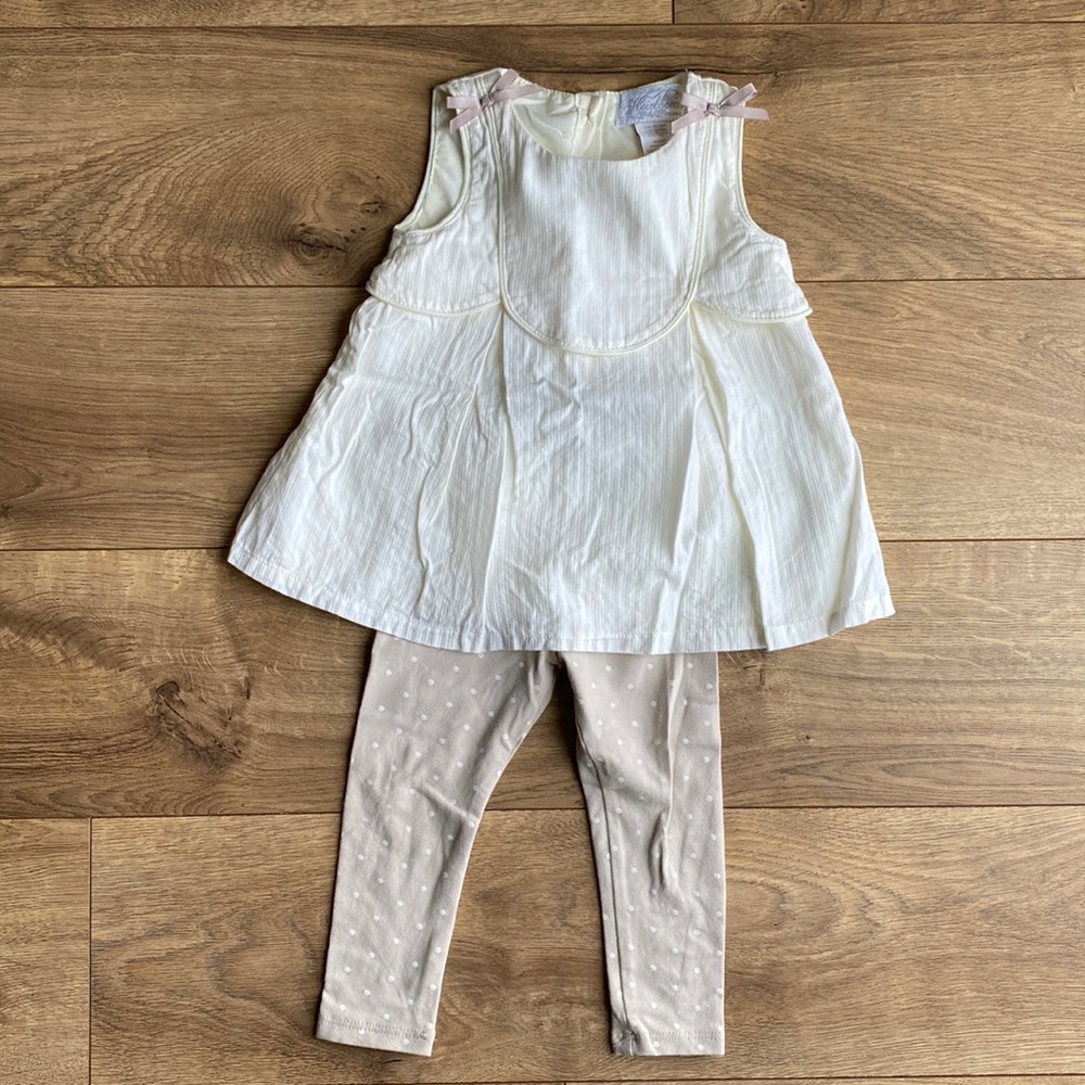 Baby girl 2-piece outfit-size 6-9 months